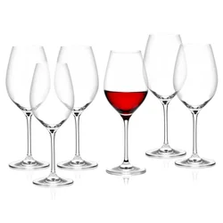 DUKA ASPEN KOMPLET 6 KOZARCEV ZA RDEČE VINO 470 ML