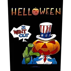 Helloween I Want Out Našitek za šivanje 36 x 30 cm