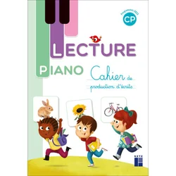 Lecture piano - Cahier de production décrits CP - Programmes 2025