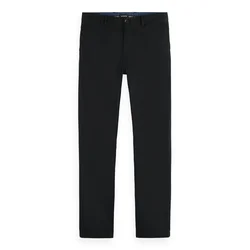 SCOTCH & SODA Chino hlače Stuart, črna