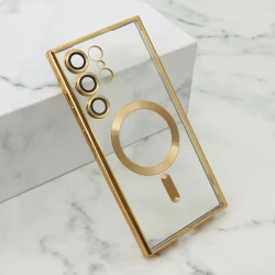 Maska za telefon Futrola CAMERA PROTECT MagSafe za Samsung S928B Galaxy S24 Ultra 5G zlatna