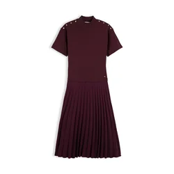 TOMMY HILFIGER Obleka burgund