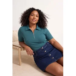 Trendyol Curve Ženska bluza Tbbss26Af00101, Zelena