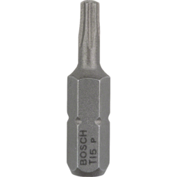BOSCH Bit odvrtača ekstra-tvrdi 2607001607 T15 25 mm sivi
