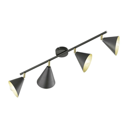 Wofi 70108G - Stropna lampa GLORIA 4xE14/28W/230V