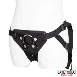 PAS ZA STRAP-ON Latetobed BDSM Line Black
