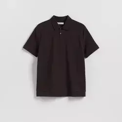 Reserved - Comfort fit polo majica od strukturirane tkanine