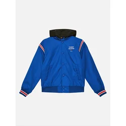 Tommy Hilfiger Bomber jakna Th Logo Bomber Jacket KB0KB08742 Modra Regular Fit