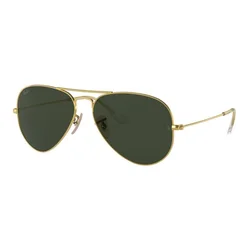 Ray Ban Unisex sunčane naočare 0RB3025 W3400 58 Aviator, Crno- zlatne boje