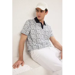 Trendyol Muška majica Tmnss25Po00032, Tamnoplava