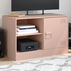 TV ormarić ružičasti 67 x 39 x 44 cm čelični