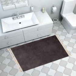 Lessentiel Maison Prostirka za kupatilo 75x100cm Antracit