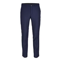 JACK & JONES Hlače z naborki, modra