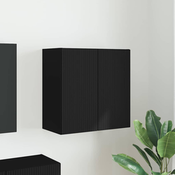 TV zidni ormar Zidne Crna 59,5 x 31 x 60 cm Konstruirano drvo