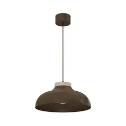 Luster na kablu BASCA 1xE27/15W/230V braon/bež
