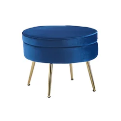 Livetastic Tabure Samt, Temno Modra