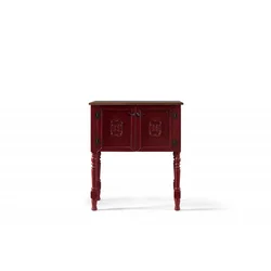 Hanah Home Ada Dresser Komoda, Crvena