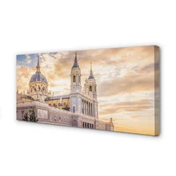 tulup.si Slika na platnu Španija katedrala sunset 140x70 cm