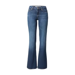 Guess Jeans hlače W6BAJ7 D2097 Modra Boot Fit