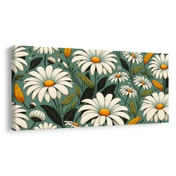 Slika bele marjetice - 80x40