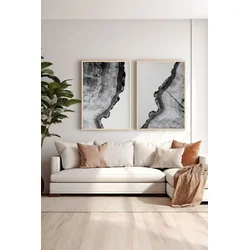 Wallity Uramljena slika Ersy2Limodel13, 33x48 cm, 2 dela