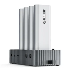 Orico Priklopna postaja IT48N-C s 4 diski M.2 NVME Clone - siva