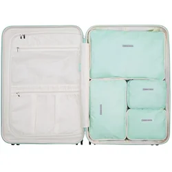 SuitSuit komplet potovalnih torb za kovček Perfect Packing System, Luminous Mint, L