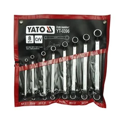 YATO YT-0396 Set ključeva, Okasti, 6-22mm, 8 komada