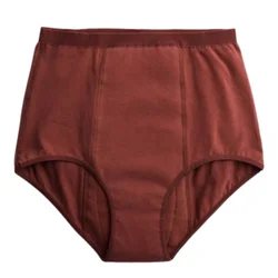 Imse High Waisted Menstrual Panties Rust Red - Medium Cycle L