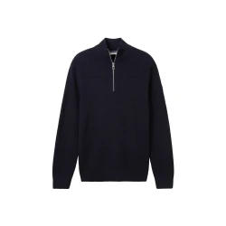 TOM TAILOR Pulover, modra