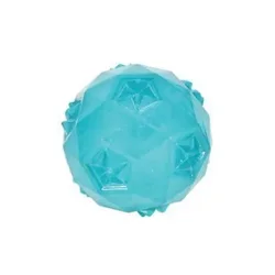 Zolux Igrača za pse TPR POP BALL 6cm turkizna
