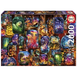 Puzzle Dreams in Jars Educa 2000 dielov a Fix lepidlo od 11 rokov EDU20572