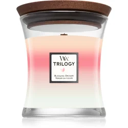Woodwick Svíčka Trilogy , Rozkvetlý sad, 275 g