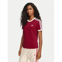 adidas Majica 3-Stripes Slim KS4779 Rdeča Regular Fit