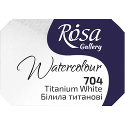 Akvarelne barve Rosa Gallery pan 2,5 ml - 704 titanova bela