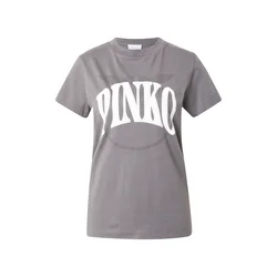 PINKO Majica grafit/bela