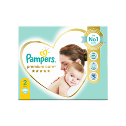 PAMPERS pelene Premium Care Mega Box (2 veličina), 148 komada