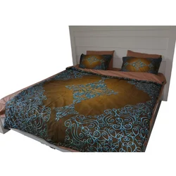 Posteljina Oriental 3D, Saten, 160x220cm, Šarena