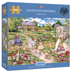 Gibsons - Puzzle Childhood Memories - 500 kosov