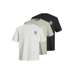 JACK & JONES Majica Dirk, bela