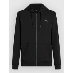 ONeill Small Logo Zip moški pulover s kapuco black out