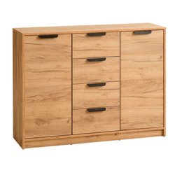 Komoda Jenslev 2 vrata 4 fioke hrast ( 3601026 )
