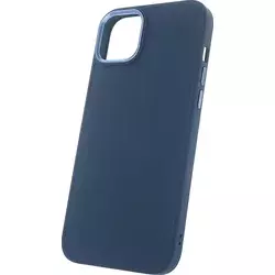 Satin ovitek iPhone 14 Plus - temno moder