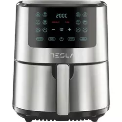 TESLA AF501BX Air Fryer, 5l, 1300W, Digital panel, Sivo-crni