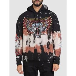 Affliction Shadow Shifter moški pulover s kapuco twinkle wash