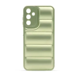 Maska za telefon DEEP SHINE MATTE za Samsung A15, Zelena