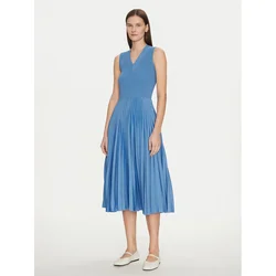 BOSS Vsakodnevna obleka Farara 50509325 Modra Regular Fit