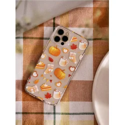 Sinsay - Maska za iPhone 13/14 sa jesenjim motivom - mandarine