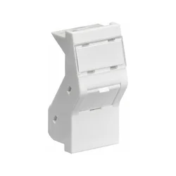 LEVITON Modul 25x50 protiprašni UTP/FTP kotni Leviton MMCANG0623