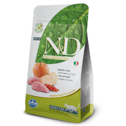 N&D Prime hrana za mačke - Divlja svinja i jabuka 300gr